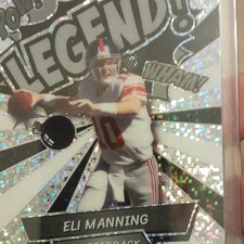 Wild Card Comix Eli Manning Quarterback Serial Numbered 1/3 Football Giants