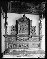 Virginia House, dimore, letti a baldacchino, lavorazione del legno, Richmond, VA, architettura, 1929 1