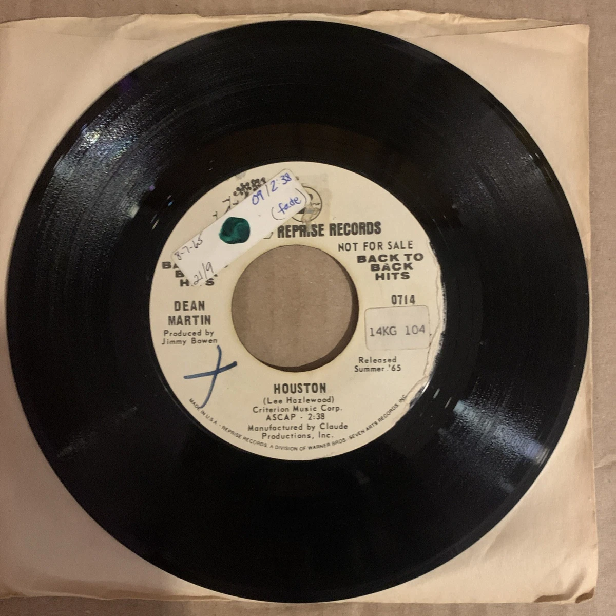 Dean Martin 45 RPM Speed Vinyl Records for sale | eBay