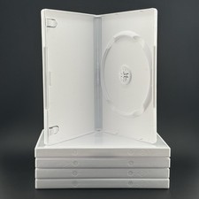 Nintendo Wii New Replacement Case White Game Disc Case Color  Dimension Matched