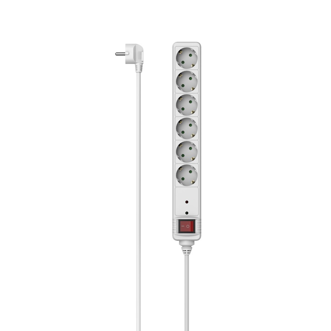 Multiprise 6 prises protection contre surtension interrupteur