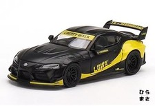 1/64 Diecast LB WORKS GR Supra RHD Matte Black Mini GT Series