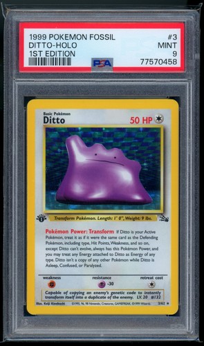 Ditto (1st Edition) graded PSA 9 for sale on eBay