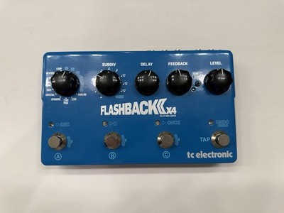 TC Electronic Flashback X4 Delay & Looper True Bypass Guitar Effect Pedal