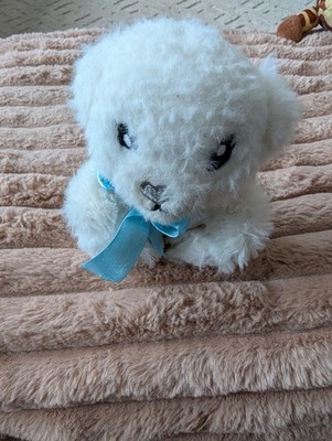 Nuu Teddy weiches Stofftier Kleintier Teddy weiß flauschiger Bär