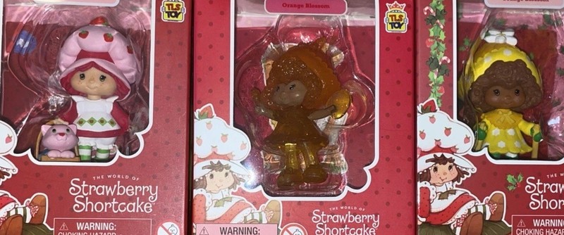 Strawberry Shortcake ORANGE BLOSSOM Lot Chase Mini Figure- TLS Toy Set Of 3
