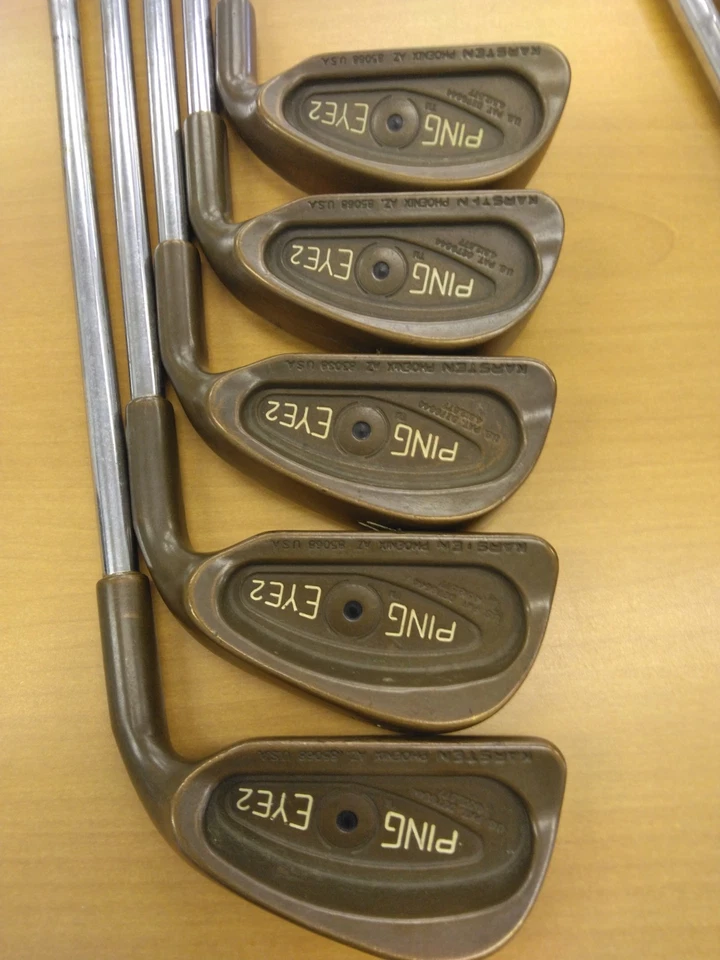 Ping EYE2 Beryllium Copper Black Dot Iron Set#2-9,S (9Clubs) - Image 3 of 4