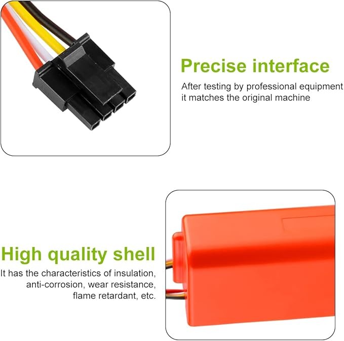 Batteria agli ioni di litio 14,4 V 5200/6500/6800 mAh per aspirapolvere Roborock S7/S5/S6 & Mijia foto 3