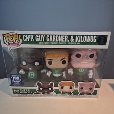 Funko POP! DC Green Lantern Ch'p Guy Gardner Kilowog 3-pack Legion of Collectors