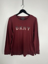 DKNY Sweatshirt - Medium - Burgundy - Great Condition - Women  s