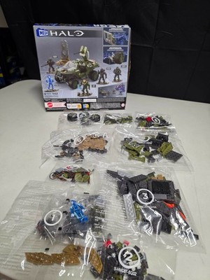 Mega Construx Halo FLEETCOM WARTHOG building set 462 pcs Spartan Chief HNC57