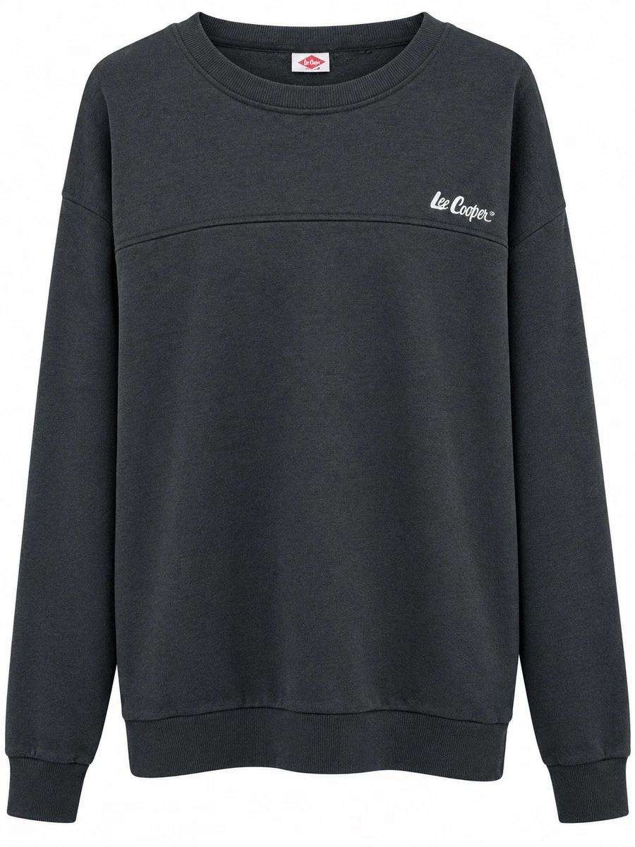 Sudadera Lee Cooper Hombre Gris Talla M Buen Estado