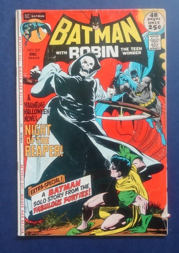 VINTAGE ORIG. BATMAN #237 NEAL ADAMS COMIC BOOK. VG