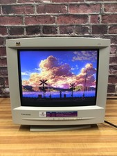 Viewsonic A70 17 Vga Crt Computer Monitor For Retro Gaming 1280 X 1024 66hz Viewsonic A70 17 Vga Crt Computer Monitor For Retro Gaming 1280 X 1024 66hz