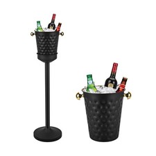 Champagne Bucket with Stand,5L Ice Bucket with Stand,Wine Chiller Bucket,Stai...