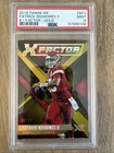 2019 PANINI XR X-FACTOR GOLD #XF1 PATRICK MAHOMES II /10 PSA 9