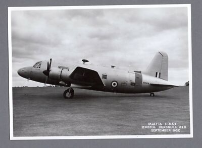 VICKERS VALETTA T. MK 3 VX654 LARGE VINTAGE ORIGINAL MOS PHOTO RAF 1