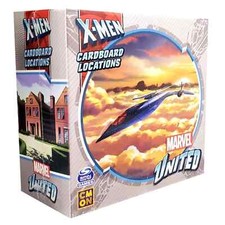 Marvel United X-Men: Cardboard Locations Kickstarter Exclusive SEALED
