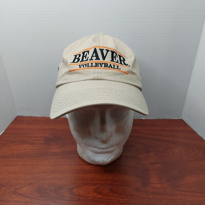 Vtg OSU Beavers Volleyball 1995 Strap Back Hat Cap
