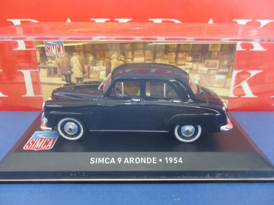 Die cast 1/43 Modellino Auto Simca 9 Aronde 1954 - Immagine 4 di 4