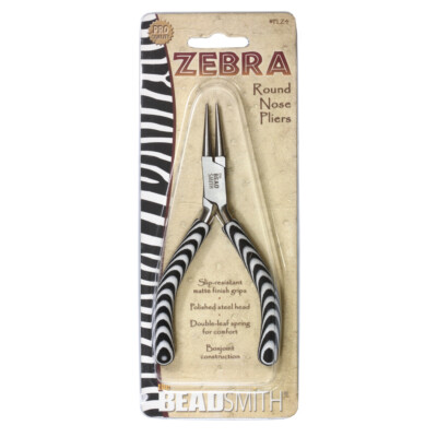 BeadSmith  Zebra Line Rundzange mit Doppelfeder * Schmuckwerkzeuge
