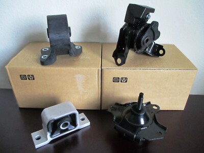 2003-2006 - SET OF 3 ENGINE & 1 TRANSMISSION MOUNTS FOR HONDA ELEMENT 2.4L, A/T.