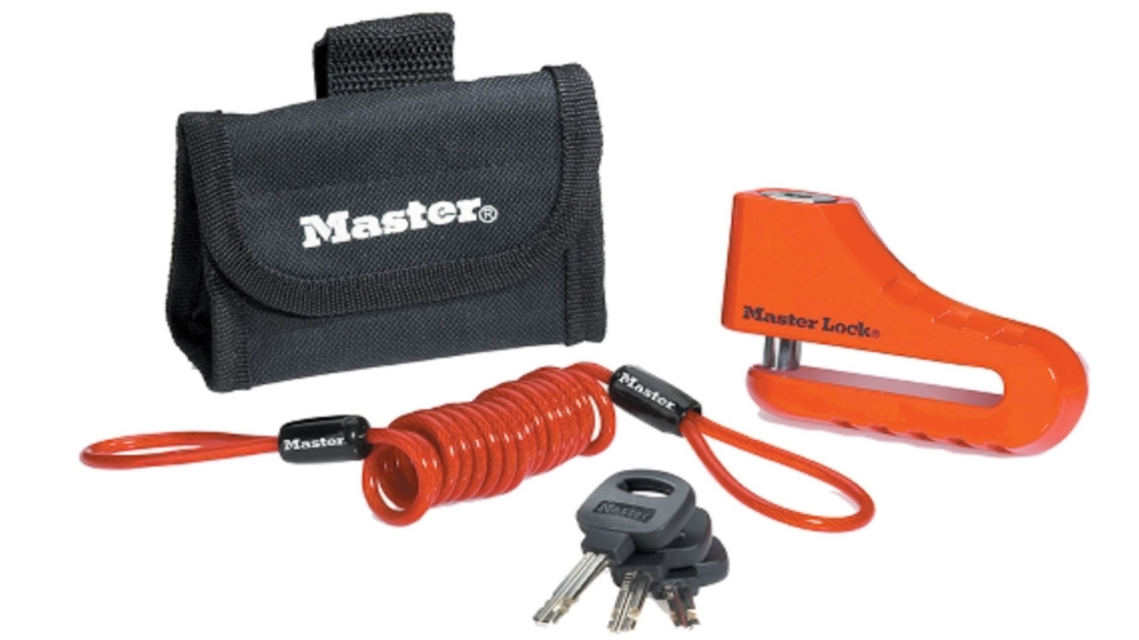 MASTER LOCK - BLOCCADISCO PER MOTO E SCOOTER CON ASTUCCIO