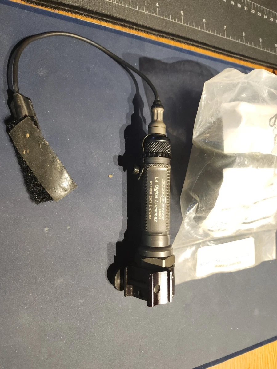 SureFire L4 Digital Lumamax Tactical , OD Grey W/Tail Switch And Rail Mount
