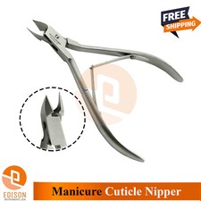 Manicure Cuticle Nipper Trimmer Nail Clipper Finger Toenail Care Scissors