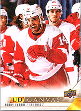 2022-23 Upper Deck Hockey Series 2 UD Canvas #C151 Robby Fabbri Red Wings