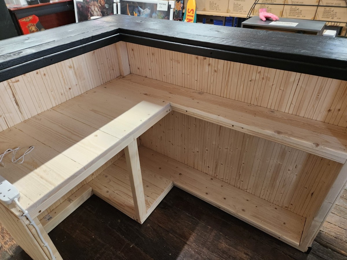 L Shaped Bar Frame Plans Home Bar Plans Easy Designs To Build Your Own