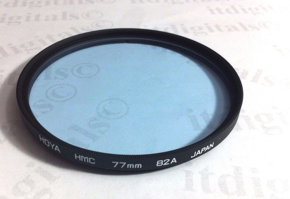 Hoya 77mm Multi-Coated HMC 82A 82 A Conversion Glass Lens Filter 77 mm 82-A MC  - Image 2 of 4