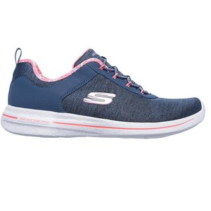 skechers burst 2.0 mujer azul