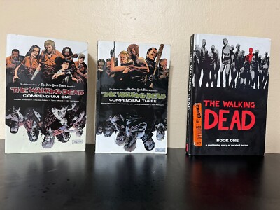 THE WALKING DEAD COMPENDIUM 1巻2巻3巻 3冊セット The Walking Dead, Compendium Book Collections 1,3 Issues #1-144