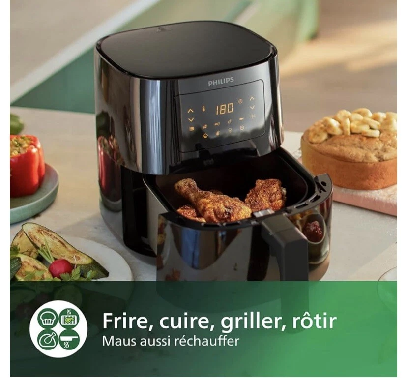 Philips Air Fryer Series 5000 4.1L, Air Fryer Multifunction - Photo 3/4