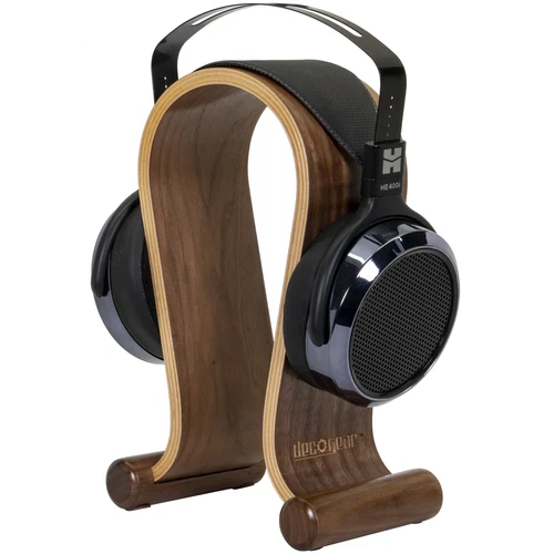 Audiophile High-end Wooden Headphone Stand Display Tabletop Holder for Headsets - Picture 7 of 12
