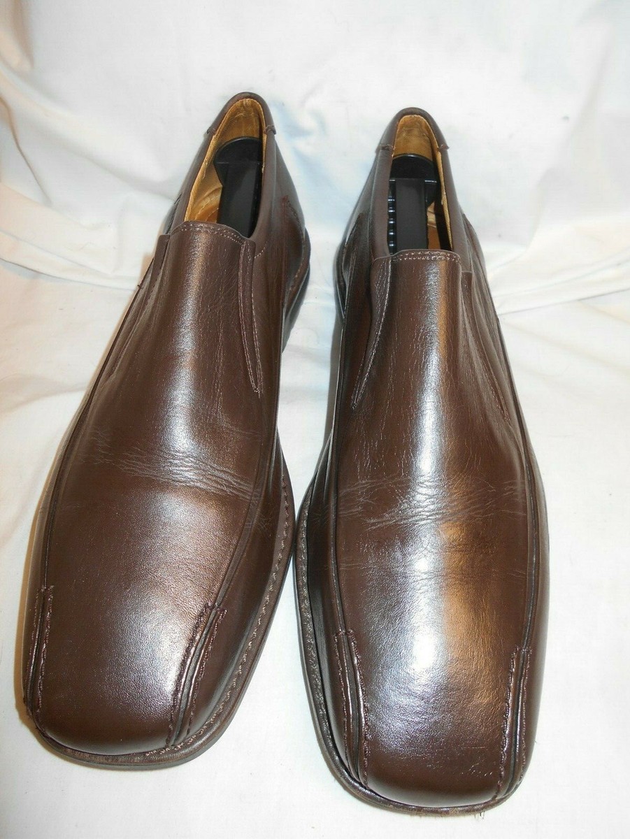 Excellent Condition Sandro Moscoloni Mens Brown Leather 