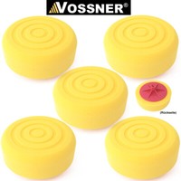 Vossner® 5X Polierschwamm FüR Poliermaschine Fix Am Teller M14 150Mm Gelb Hart