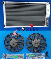 3row Aluminum Radiator Fan For 1971-1979 Chevy Impala 1968-1977 Chevy Malibu