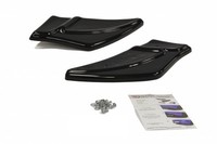 Cup Diffusor Seiten AnsäTze Schwarz FüR VW Golf 7 R R20 Heckansatz Splitter ABS