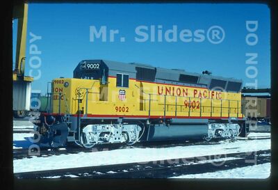 Original Slide UP Union Pacific New GP40X 9002 Cicero IL 1978