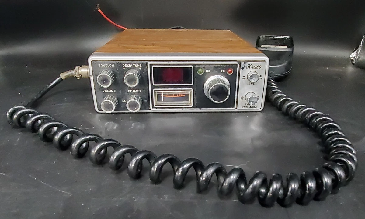 RARE CAR TRUCK Kraco KCB-4030 40 CHANNELS SUPER DE LUXE CB Radio NOS