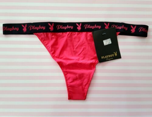 Ensemble Playboy Miss July – Cami Et Culotte Rouge Taille M – Neuf Avec étiquettes, Style Y2K