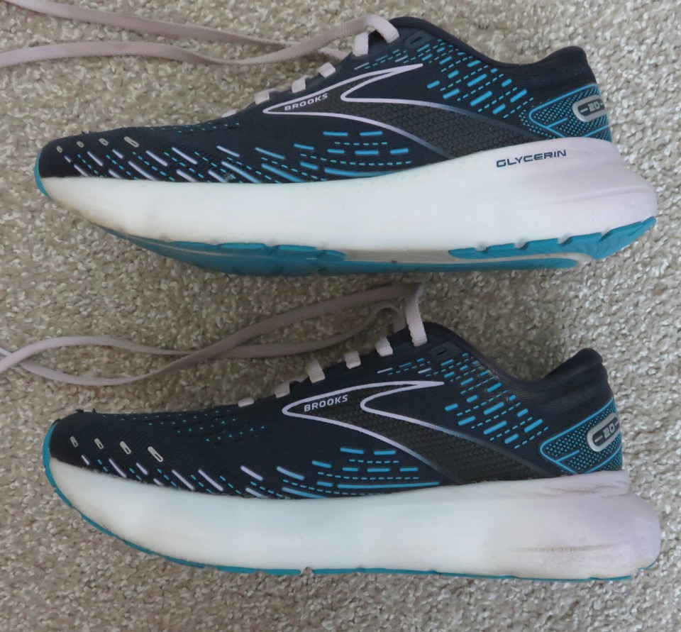Women's Brooks Glycerin 20 Max Cushion Neutral Running Shoe 8 M eBay