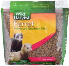 Wild Harvest Advanced Nutrition Diet For Ferrets, 3-Pound