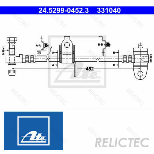 FEBI Bilstein Brake Shoe Set - Rear For FIAT Punto 99-12 (Part #71740711) - View #2