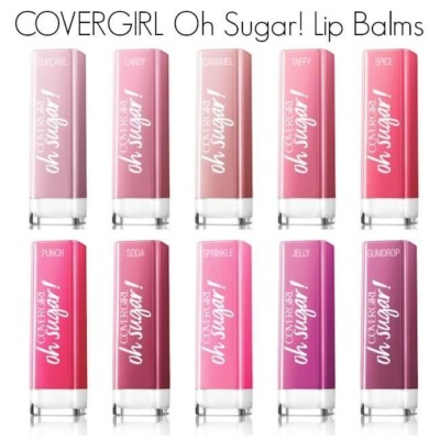 CoverGirl Oh Sugar! Vitamin Infused Lip Balm Gloss 3.5g FS U PICK ALL SHADE NEW