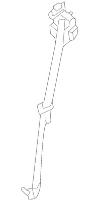 Genuine Nissan Lap & Shoulder Belt 89844-3KA8A
