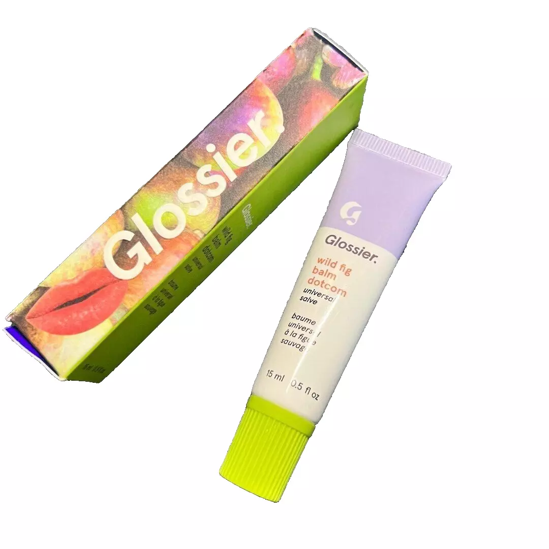 Glossier Balm Dotcom Lip Balm and Skin Salve (Wild Fig) Full Size 15mL  BRAND NEW