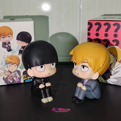 Mob Psycho 100 Ⅲ Reigen Arataka Q-version Toy Figure Statue Model